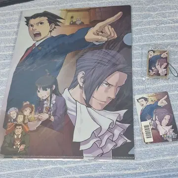 역전재판 에포스카드 혜택 클리어 파일 키링