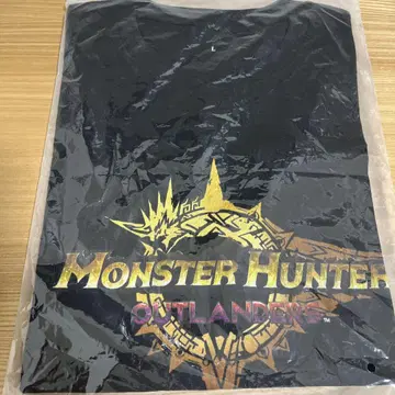 TGS2025 몬스터 헌터 아웃랜더스 T셔츠 L 사이즈