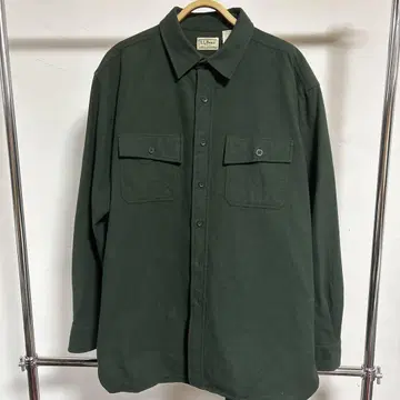 L.L.Bean 긴팔 셔츠 다크 그린 LG-REG