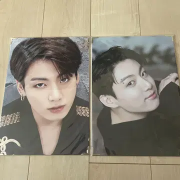 Jungkook A4 프리미엄 사진 2장