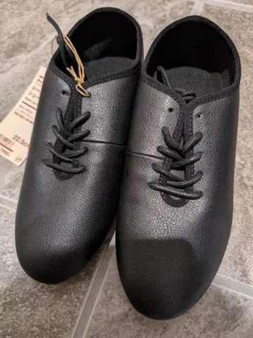 무인양품 레이스업 슈즈 블랙 22.5cm