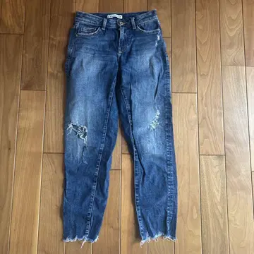 ZARA 데님 데미지 가공 34