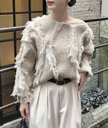 mystic / 프린지 니트