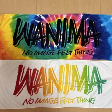 WANIMA 페이스 타월 2개 세트