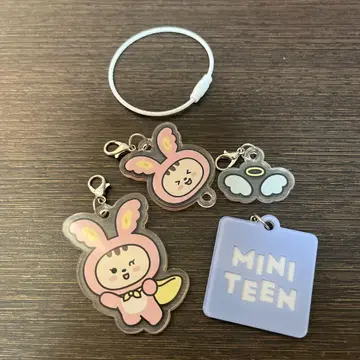 미니틴 조인트럼 키링 세트 정한