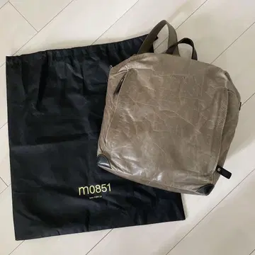 m0851 백팩 가죽 베이지