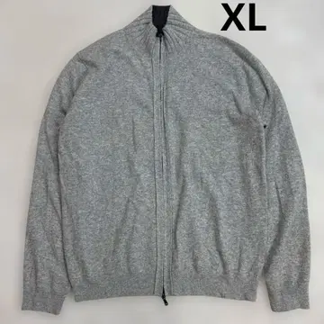 색스 피프스 애비뉴 빅 사이즈 더블 지퍼 드라이버 니트 XL