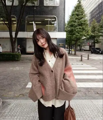 최종 가격 인하 mideal 믹스 컬러 가디건