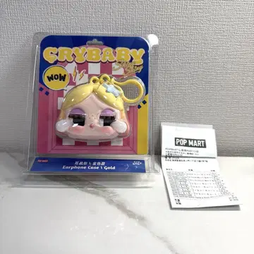 POPMART CRYBABY 이어폰 케이스 크라이베이비