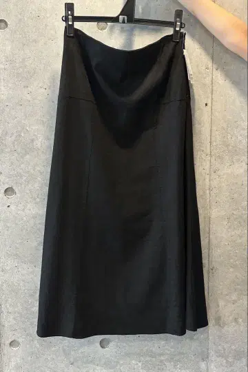 SLOBE IENA 블랙 플레어 스커트