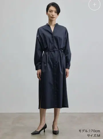 소 리몬타 코트 원피스 M 블랙