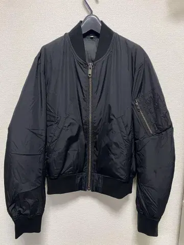 mujilabo MA-1 다운 블루종