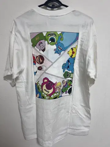 adidas PIXAR 콜라보 T셔츠 화이트