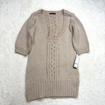 브로디아 반팔 니트 빅 루즈핏 체형 커버 컨디션 최상 캐주얼 겨울