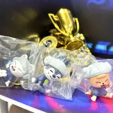 skzoo 사우나 피규어 가챠 진니렛 울프찬 퍼핌