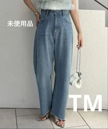새상품, 콜라주 갸라르다 가란테 Q.anos 블루 데님 TM