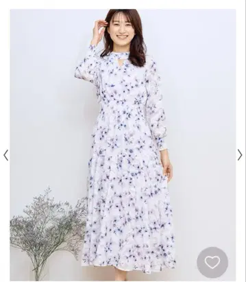 노엘라 자카드 꽃무늬 원피스