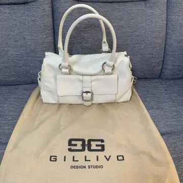GILLIVO 화이트 핸드백 수납 가방 포함