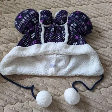 니트 모자 디즈니 리조트 미니