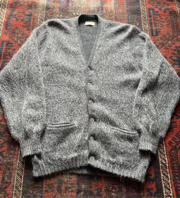 50s 60s 모헤어 가디건 빈티지 니트 스웨터