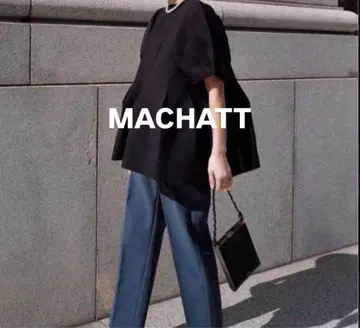 machatt 홀가먼트 폼 니트 블랙 투모로우랜드 블랙