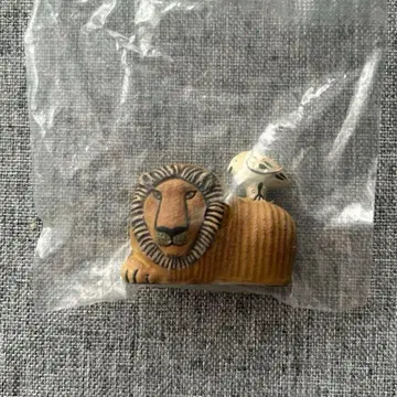 리사라손 미니어처 파브리카 가챠 라이온 위드 버드