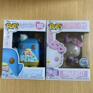Tuxedosam & Hello Kitty 피규어 세트