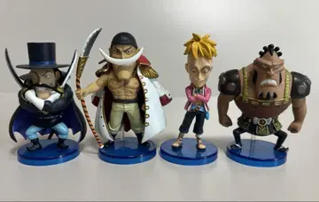 원피스 월드 컬렉션 월드 컬렉터블 흰 수염 해적단 4체 세트