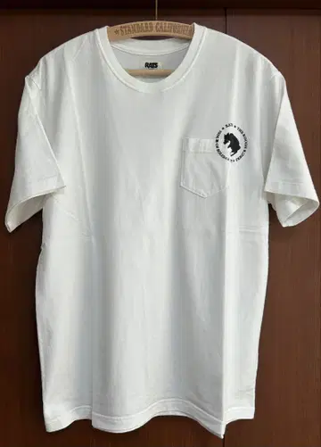 RATS CIRCLE POCKET TEE White M