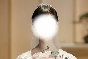 새상품급 티아라 실버 웨딩 액세서리 오하시