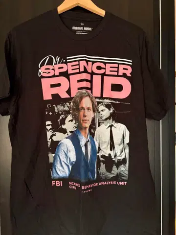 CRIMINAL MINDS 스핀오프 리드 티셔츠 L 사이즈