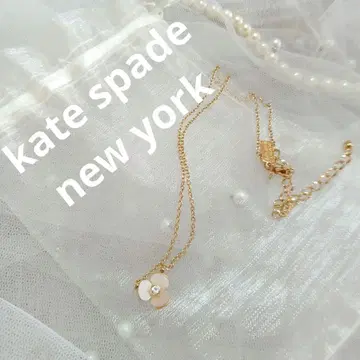 새상품급 kate spade 플라워 모티브 목걸이