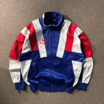 90s 르꼬끄 트랙 자켓 XL 저지 백 프린트
