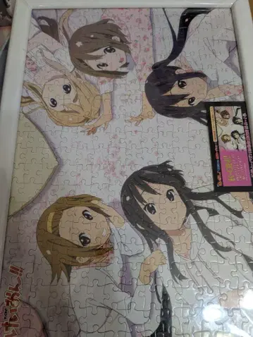 애니메이션 굿즈 묶음 판매 다양 클리어 포스터, 시트, 퍼즐, 씰 등