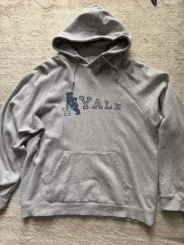 THESHOP TK 불독 예일대학 후드티 L 풀오버 Y2K