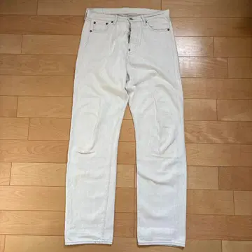 오디너리 피츠 28 화이트 데님 ordinary fits 보정 없음