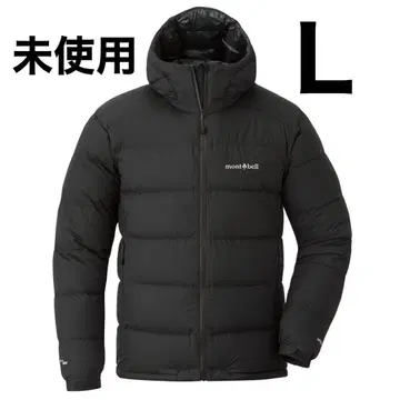 몽벨 파마로스트 라이트 다운 후드티 L 블랙 고어텍스