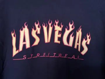 라스베가스 한정판 VANS LAS VEGAS 롱 슬리브 셔츠 L