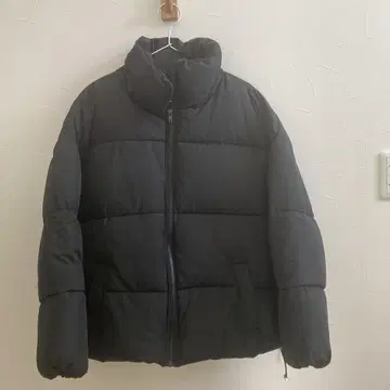 GRL 블랙 다운 자켓 M