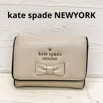 167 kate spade NEWYORK 접이식 지갑 베이지