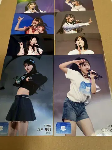 AKB48 공식 스크래치 브로마이드 18기 8종 컴프