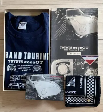 미사용 새상품 TOYOTA 2000GT 2001 프리미엄 T-셔츠