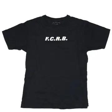 FCRB 스누피 반팔 T셔츠 로고 블랙 M F.C.R.B