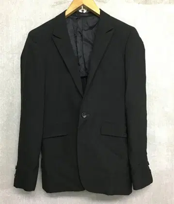 루드 갤러리 초기 울 개버 테일러드 자켓 사이즈 2 블랙