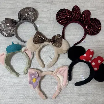 디즈니 머리띠 세트 미니 더피 젤라토니 스텔라루