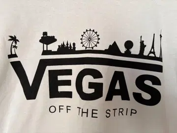 라스베가스 한정판 VANS VEGAS OFF THE STRIP 티셔츠 M