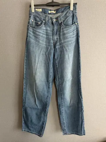Levi's 라이트 블루 스트레이트 데님