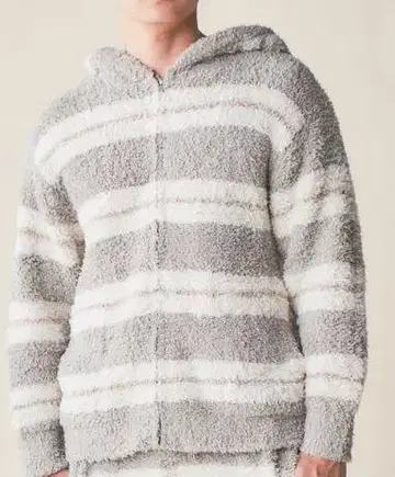 새상품 젤라또피케 [ HOMME ] 젤라또 마카롱 보더 후드티 M