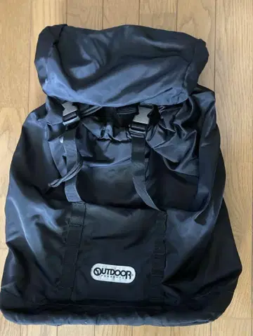 OUTDOOR PRODUCTS 블랙 백팩