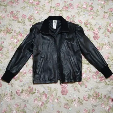 WOOD DOWN 천연 가죽(양가죽) 가죽 자켓 라이더 자켓